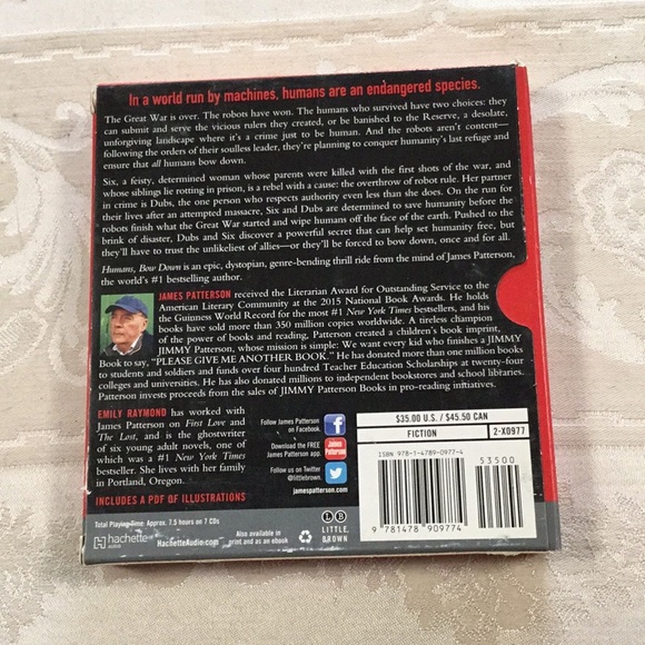 J.D. Robb and James Patterson -collection of 10 Books on Tape - Picture 5 of 11